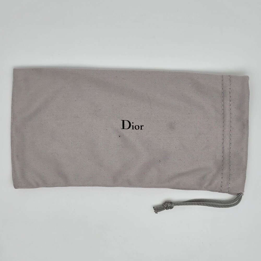 Christian Dior CD7746J C5 Red Rhinestone Semi Rimless Eyeglasses Frame w/ Case - Picture 16 of 16